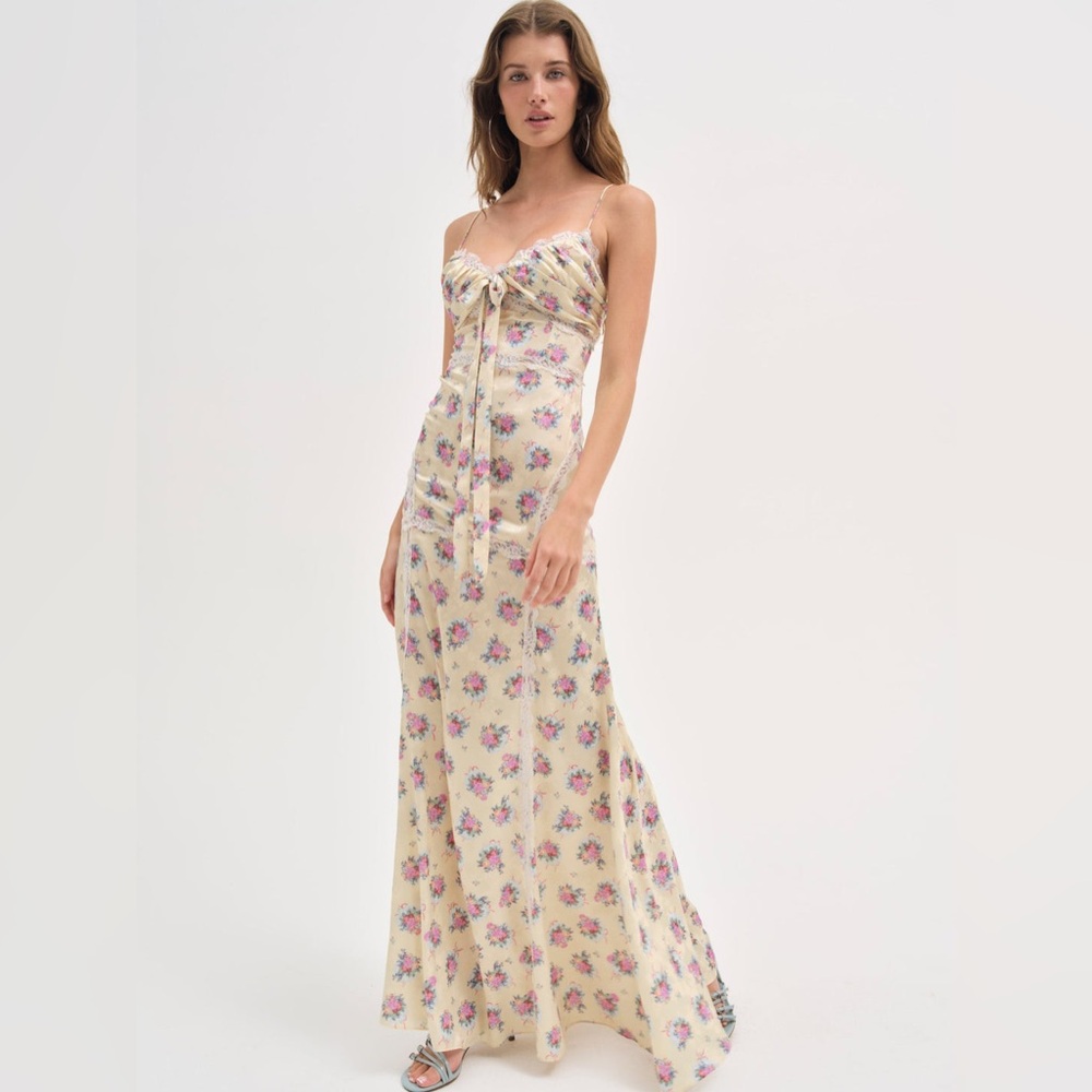 NWT For Love and lemons - Shannon Maxi Dress
